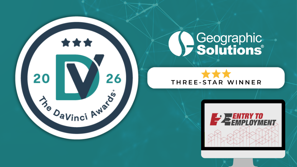 Geographic Solutions Earns Top Recognition at the DaVinci Awards